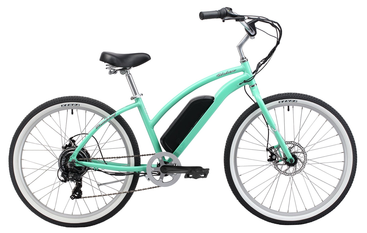 Firmstrong E Urban Lady 350W 7 Speed Electric Beach Cruiser Bike