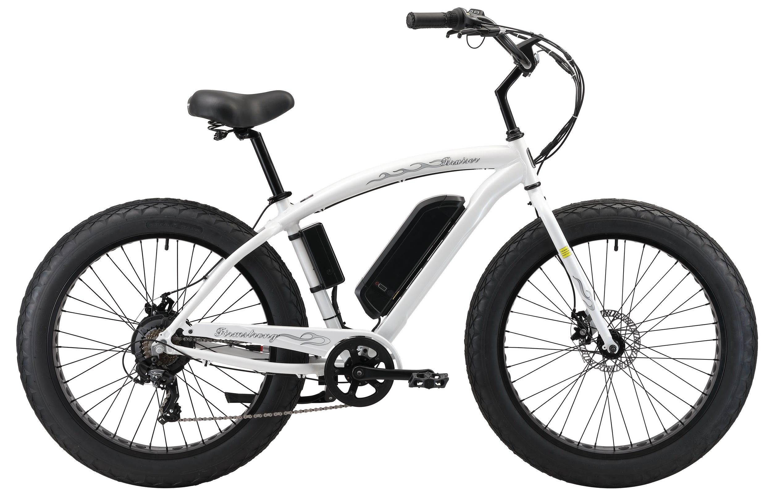 Firmstrong E-Bruiser Man 750W Speed Fat Tire Electric Beach Cruiser Bike