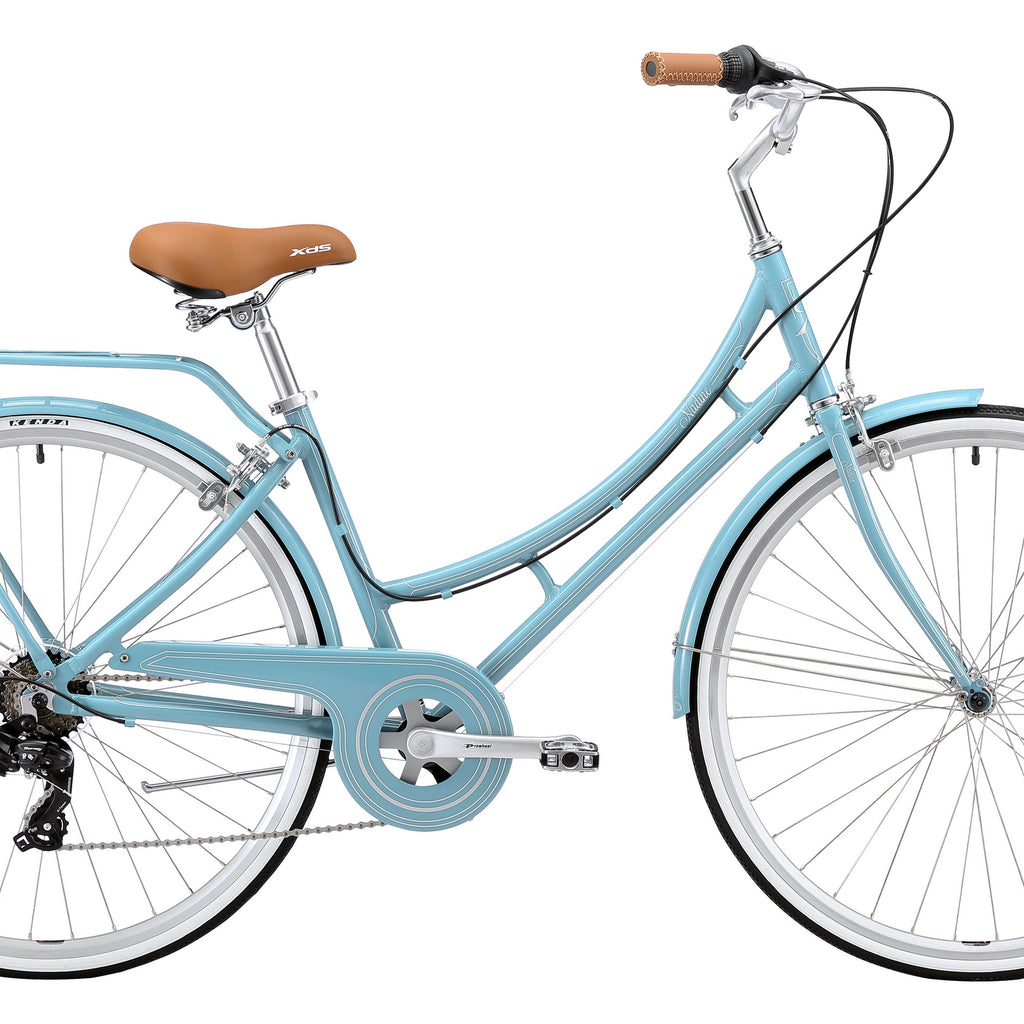 XDSBIKE Nadine 7sp Women's Step-Through City Bike // Marine Blue