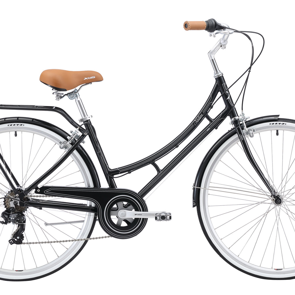 XDSBIKE Nadine 7sp Women’s City Bike - Classic Black