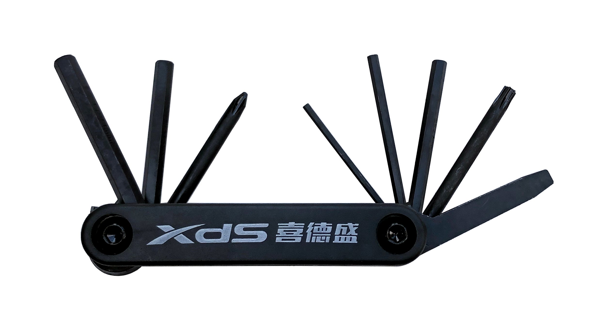 XDS Folding Bike Tool Set – 8-in-1 Compact Multi-Tool for Bicycle Maintenance