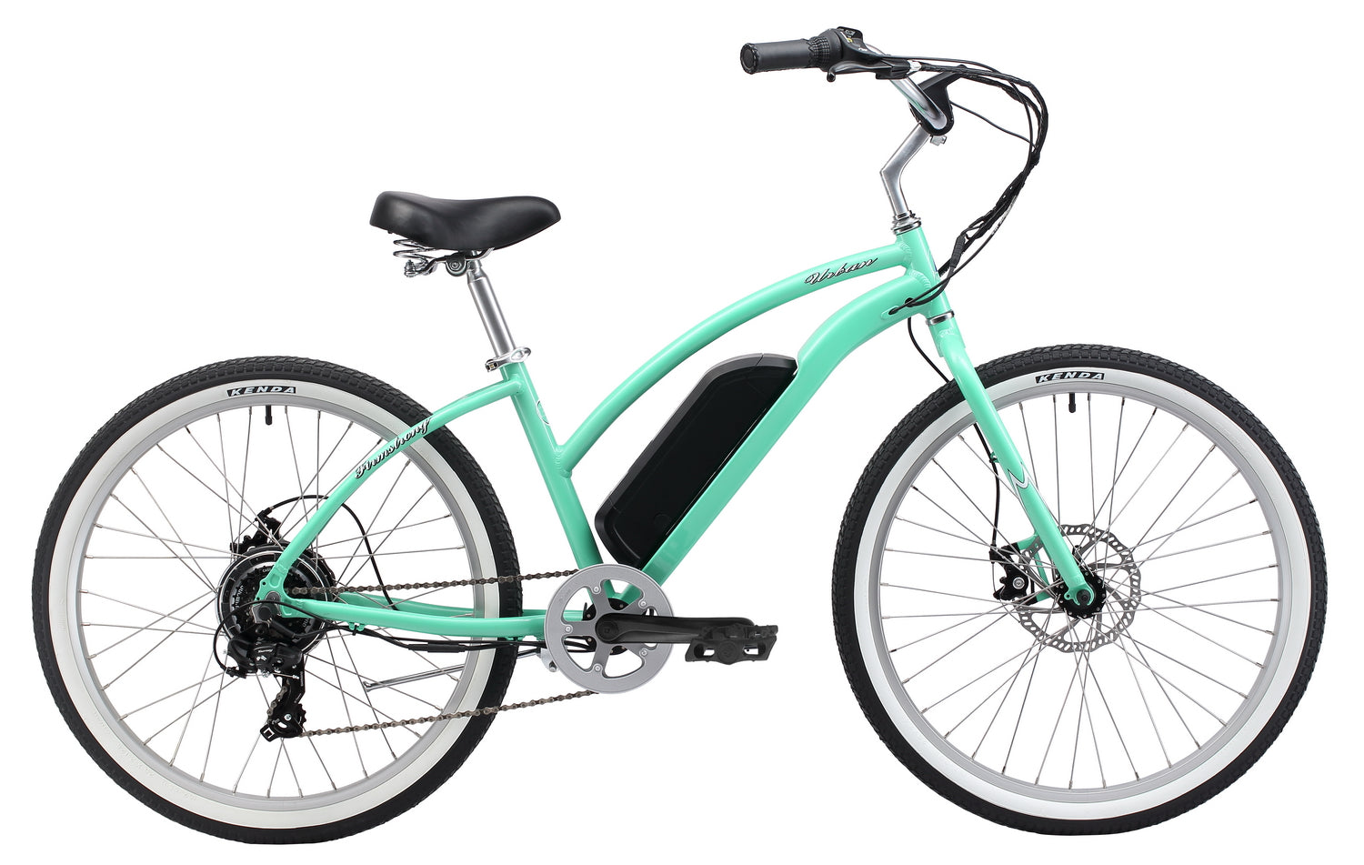 Firmstrong E-Urban Lady 350W 7 Speed Alloy Beach Cruiser Electric Bicycle