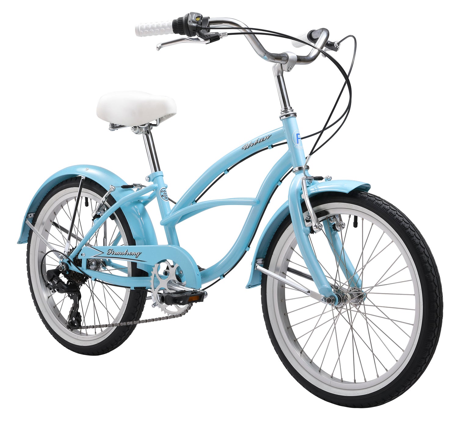 Firmstrong 20 Urban Girl 7 Speed Beach Cruiser Bicycle