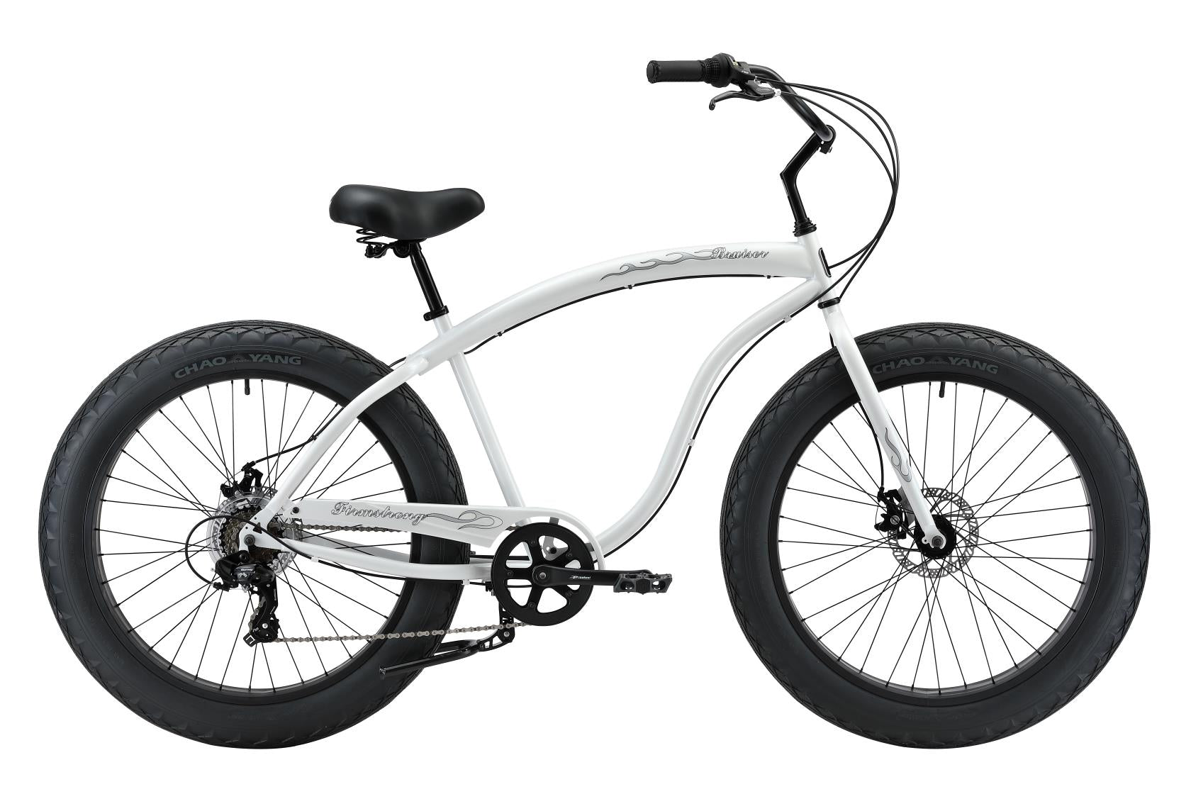 Fat tire beach cruiser bike on sale