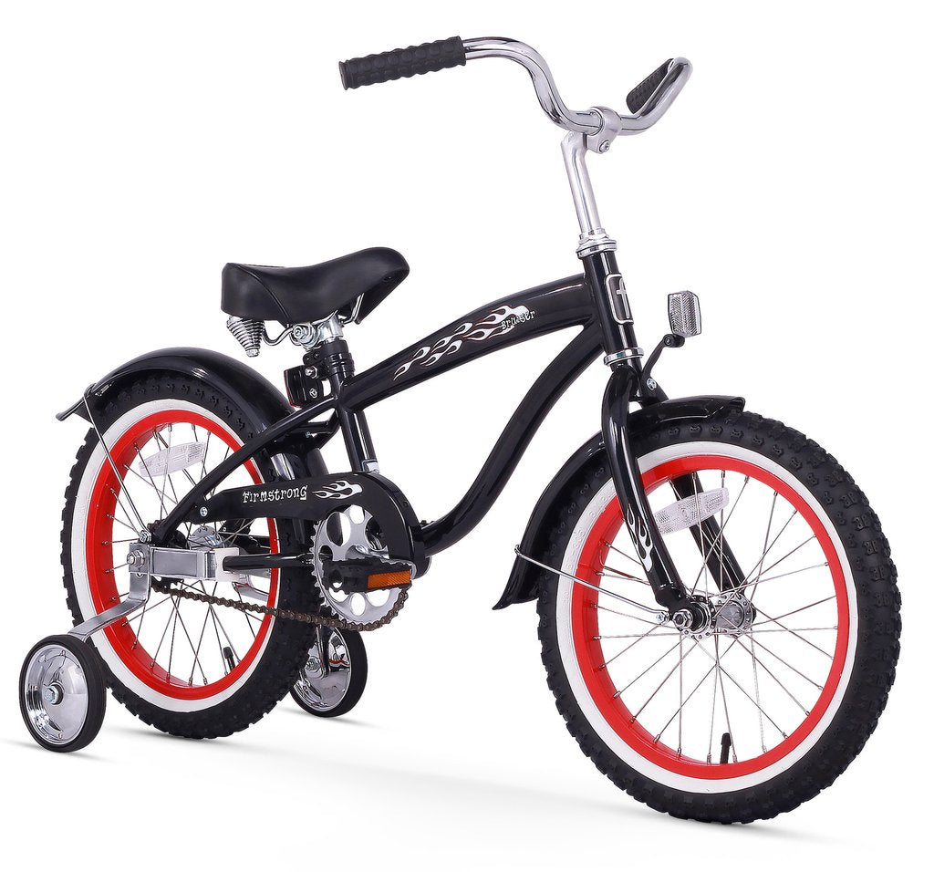 Beach Cruiser Bicycle - 16" Mini w/ Training Wheels –