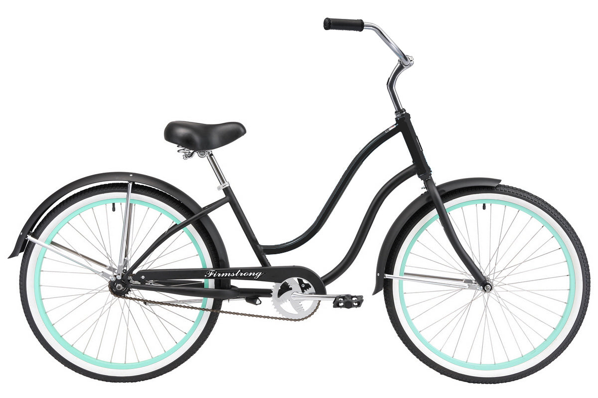 Firmstrong Siren Lady Single Speed - Women's Beach Cruiser Bike